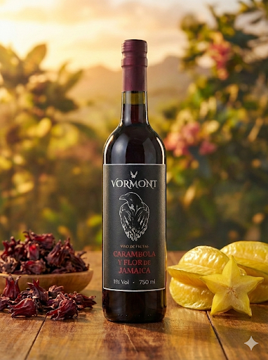 Vino de Carambola y Flor de Jamaica | VORMONT